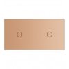 LIVOLO plaque en verre pour interrupteur tactile deux boutons