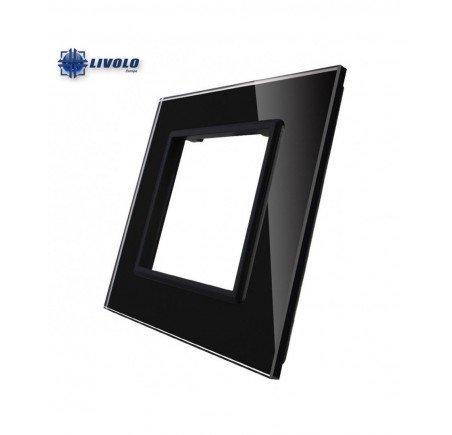 LIVOLO plaque en verre pour interrupteur tactile deux boutons