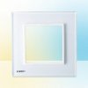 LIVOLO plaque en verre pour interrupteur tactile deux boutons
