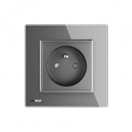 LIVOLO Prise mural deux fiches sans Terre