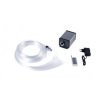 Kit ciel étoilé blanc 200 fibres optiques lumineuses, idéal pour surface allant de 8 à 12 m2.