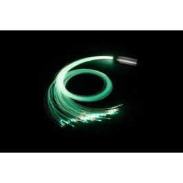 Mini kit ciel étoilé couleur 100 fibres optiques lumineuses, idéal pour petite surface.