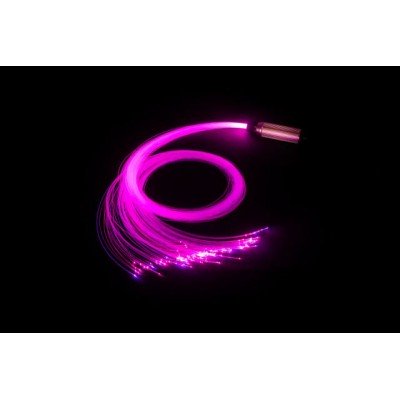 Mini kit ciel étoilé couleur 50 fibres optiques lumineuses, idéal pour petite surface.