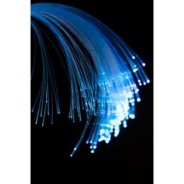 Mini kit ciel étoilé couleur 50 fibres optiques lumineuses, idéal pour petite surface.