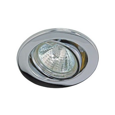 Collerette orientable pour plafond tendu Chrome R55054