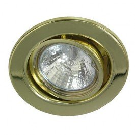 Collerette orientable pour plafond tendu laiton R55056