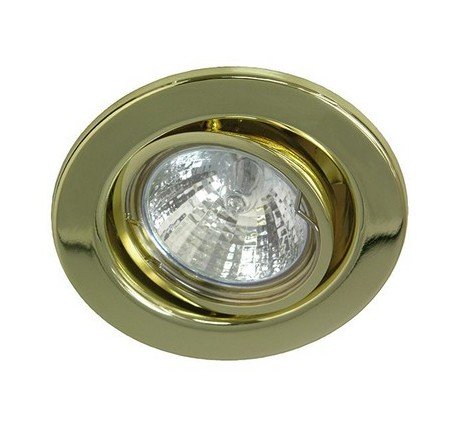 Collerette orientable pour plafond tendu laiton R55056