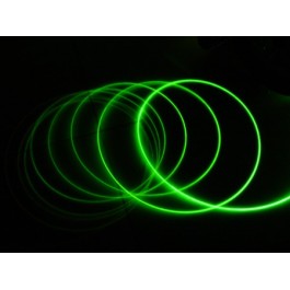 Fibre optique nue side glow type néon