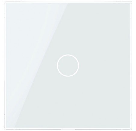 Variateur télécommandable LIVOLO RF 433Mhz mural tactile blanc