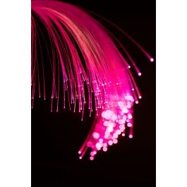 Kit ciel étoilé couleur 400 fibres optiques lumineuses.