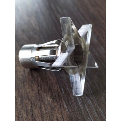 Embout de finition pour fibre optique lumineuse forme étoile MCE-014