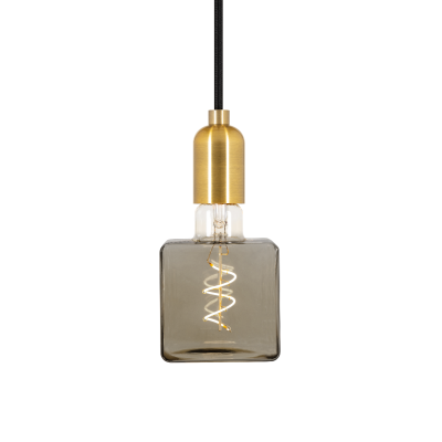 ICE CUBE 125 SMOKEY E27 4W 1600K 40LM DIMMABLE Réf : 719017