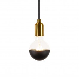 AMPOULE CALOTTE NOIRE G95 E27 6.5W 2700K 560LM DIMMABLE Réf : 719041