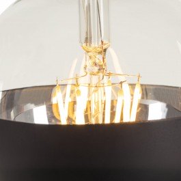 AMPOULE CALOTTE NOIRE G95 E27 6.5W 2700K 560LM DIMMABLE Réf : 719041