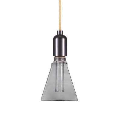 VIS VERSA AMPOULE LED SMOKEY TRIANGLE E27 D31,5MM 4W 100LM 2000K Réf : 174110