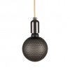 AMPOULE LED BLEUE IMPRIMÉE HEXAGONE E27 G125 3,5W 2700K DIMMABLE Réf : 174116