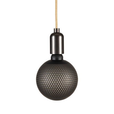 AMPOULE LED BLEUE IMPRIMÉE HEXAGONE E27 G125 3,5W 2700K DIMMABLE Réf : 174116 AMPOULE LED BLEUE IMPRIMÉE HEXAGONE E27 G125 3,5W 2700K DIMMABLE Réf : 174116