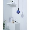 AMPOULE LED BLEUE IMPRIMÉE HEXAGONE E27 G125 3,5W 2700K DIMMABLE Réf : 174116
