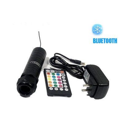 Kit couleur 100 fibres optiques ciel étoilé Télécommande RF et application BLUETOOTH téléphone.