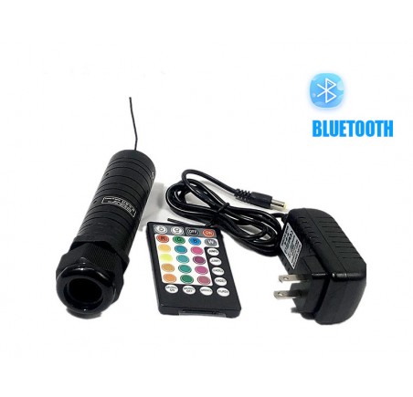 Kit couleur 100 fibres optiques ciel étoilé Télécommande RF et application BLUETOOTH téléphone.