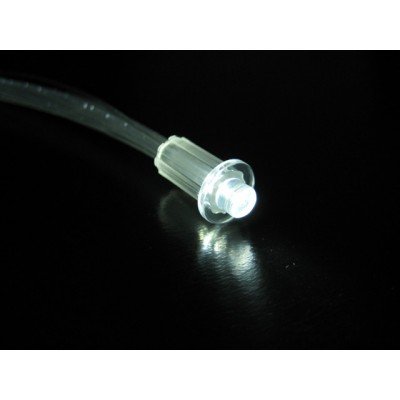 Embout PVC rond plat