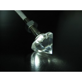 Embout Cristal et inox MCE-013