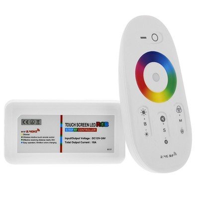 Contrôleur de couleur RGB avec télécommande HF