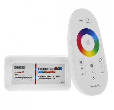 Contrôleur de couleur RGB avec télécommande HF