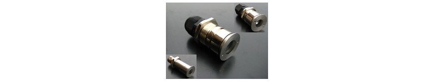 Embout de Finition Encastrable en Inox pour Fibre Optique Lumineuse