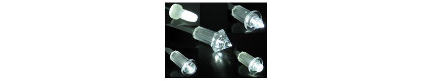 Embout de Terminaison en PVC pour Fibre Optique Lumineuse Ciel Étoilé